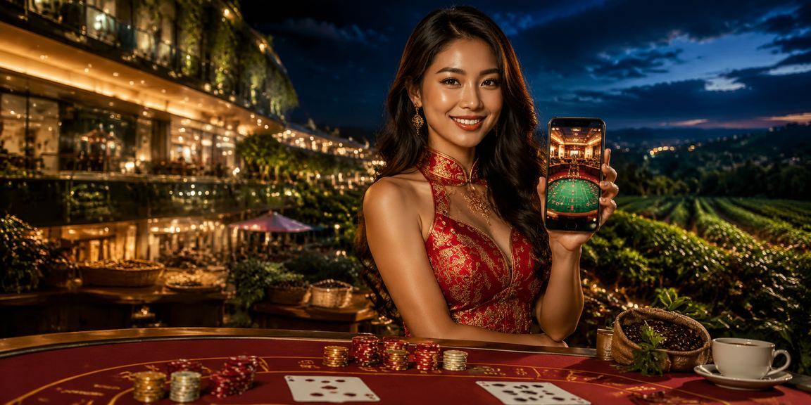 Cô gái mặc áo dài sử dụng ứng dụng casino tại TP. Hồ Chí Minh